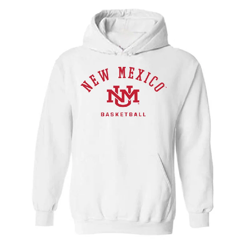 New Mexico - NCAA Women's Basketball : Nayli Padilla Chinea - Classic Fashion Shersey Hooded Sweatshirt Hoodie with Turtle Neck Cozy Winter