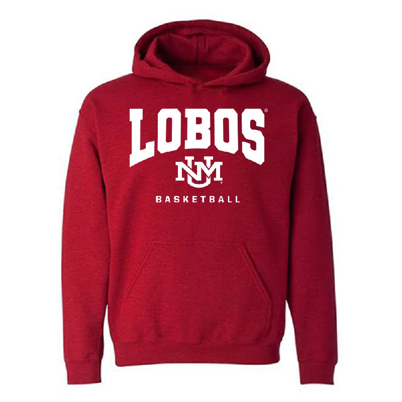New Mexico - NCAA Women's Basketball : Nayli Padilla Chinea - Classic Fashion Shersey Hooded Sweatshirt Hoodie with Cuffed Sleeves Snug Secure