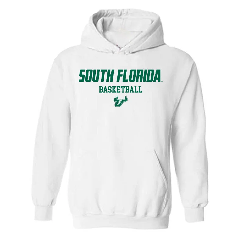 USF - NCAA Women's Basketball : Carla Brito - Classic Shersey Hooded Sweatshirt Hoodie with Tie-Dye Psychedelic Retro