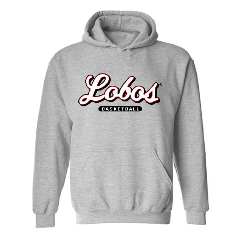 New Mexico - NCAA Women's Basketball : Nayli Padilla Chinea - Classic Fashion Shersey Hooded Sweatshirt Hoodie with High Neck Warm Protective