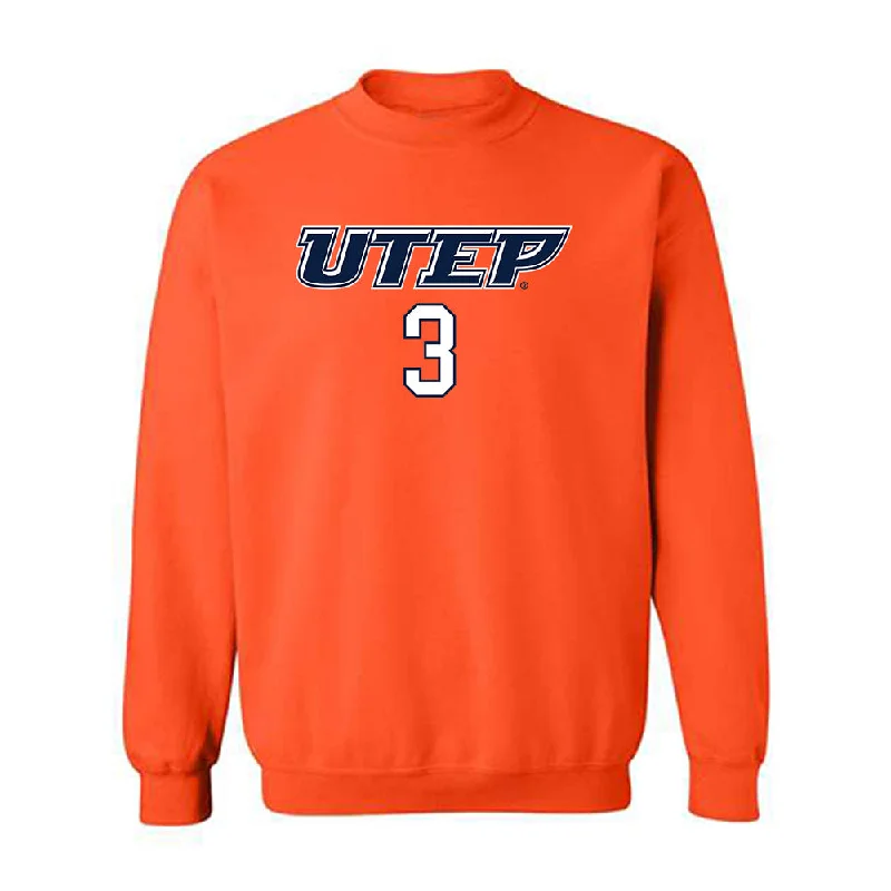 UTEP - NCAA Women's Basketball : Ivane Tensaie - Generic Shersey Crewneck Sweatshirt Hoodie with Logo Branding Identity