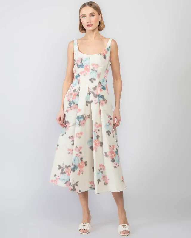 Technical Dress Elegant Long Evening