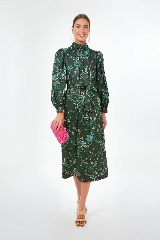 Jaguar Garden Faven Dress Elegant Long Evening
