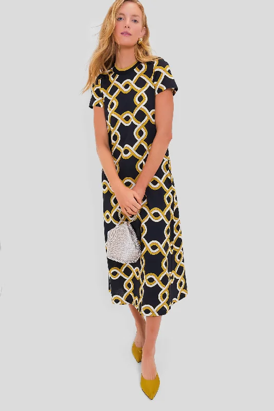 Tackle Sporty Swing Dress Tunics Polka dots