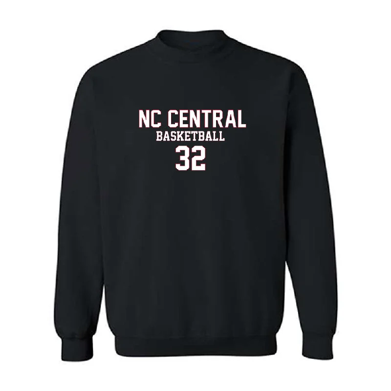 NCCU - NCAA Women's Basketball : Kimia Carter - Replica Shersey Crewneck Sweatshirt Hoodie with Slim Fit Tailored Modern