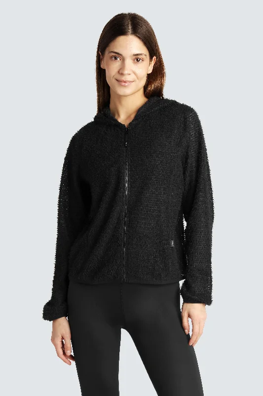 FUZZ1 HOODIE Hoodie with Sequins Glamorous Eye-catching