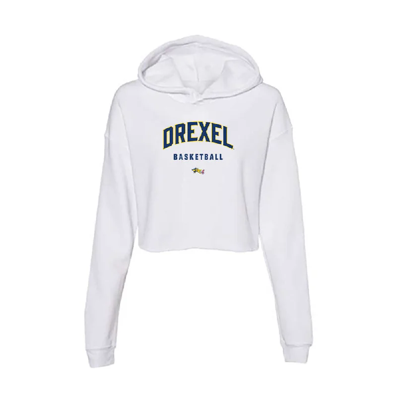 Drexel - NCAA Women's Basketball : Amaris Baker - Women's Crop Fleece Hoodie Graphic Hoodie Design Print Drexel - NCAA Women's Basketball : Amaris Baker - Women's Crop Fleece Hoodie Graphic Hoodie Design Print