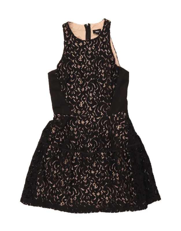 MOSSIMO Womens Sleeveless A-Line Dress UK 12 Medium Black Paisley Nylon Tunics Practical durable MOSSIMO Womens Sleeveless A-Line Dress UK 12 Medium Black Paisley Nylon Tunics Practical durable