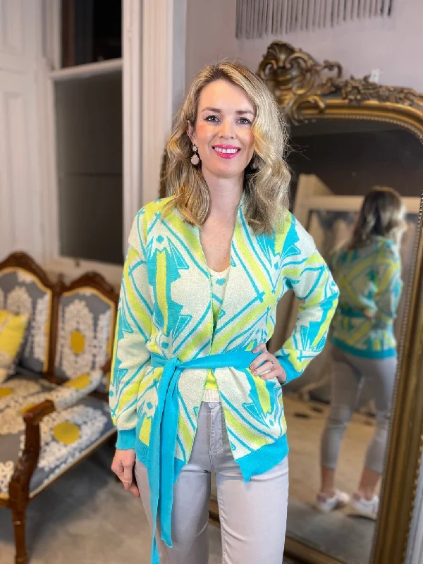"Micaela" Cardigan Rayon Fabric Velvet Fabric Corduroy Fabric