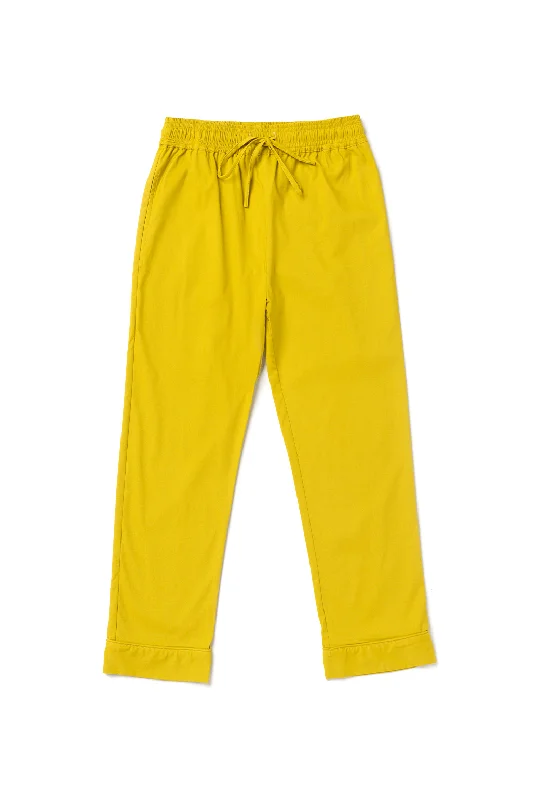 SAMPLE - Everyday Pants - Chartreuse Knit Stylish Harem Pants
