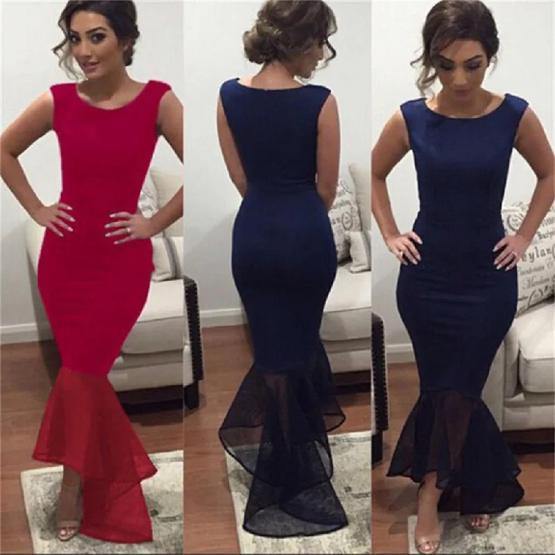 Newest Prom Dress,Sexy Prom Dress,Mermaid Party Dress ,Cheap Prom Dress,Charming Prom Dresses ,Evening Dresses, Prom Dresses,Long Prom Dress, Party Prom Dress,PD0058 Halter Neckline Beach