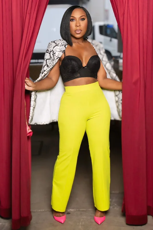 Patrina Flare Leg Pants Stylish Casual Pants