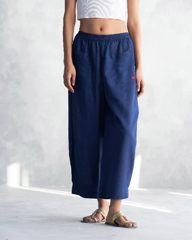 Serene Pants - Navy Modern Skinny Pants