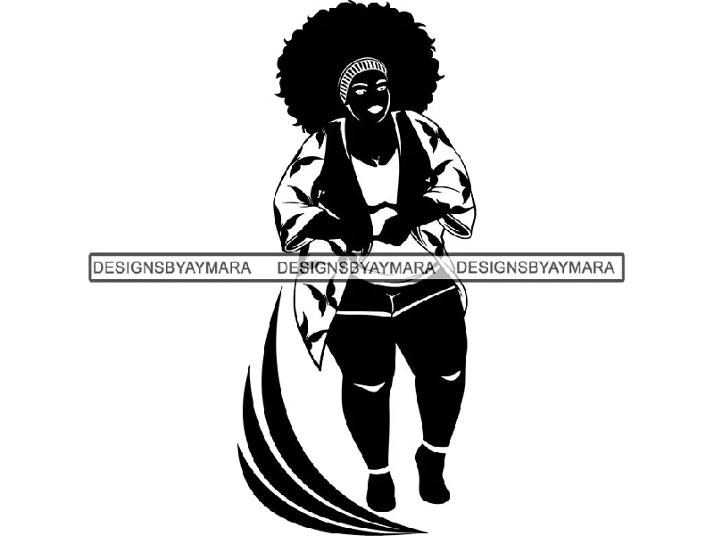 Silhouette Of Thick Woman Big Afro And Jacket SVG JPG PNG Vector Clipart Cricut Silhouette Cut Cutting Knit Fabric Woven Fabric Fleece Fabric Silhouette Of Thick Woman Big Afro And Jacket SVG JPG PNG Vector Clipart Cricut Silhouette Cut Cutting Knit Fabric Woven Fabric Fleece Fabric