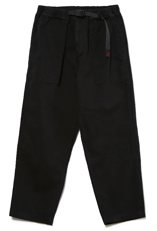 Gramicci Loose Tapered Pants - Black Classic Straight Pants