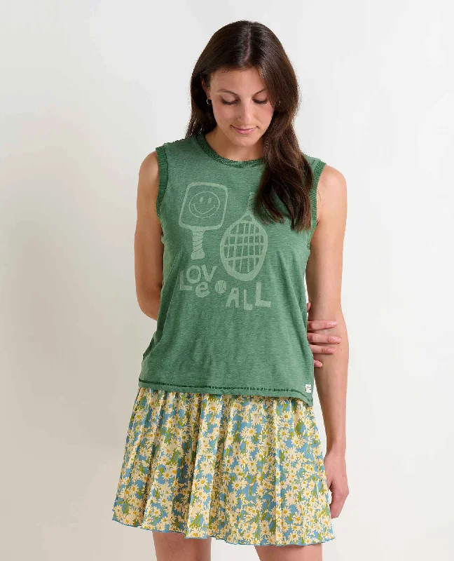 Boundless Jersey Tank one shoulder tank