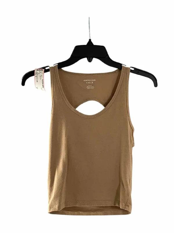American Eagle Size S Tan Tank Top layering tank top