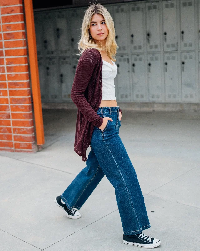 Go Go Wrap Cardigan - Espresso Oversized Loose Flowy