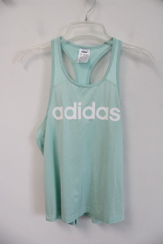 Adidas Mint Green Razorback Athletic Tank | S peach tank top