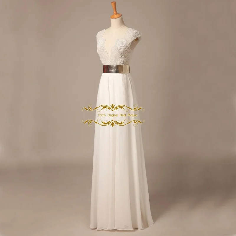Cap Sleeves Prom Dresses, Sexy V-neck Side Slit Wedding Party Dresses, Popular Prom Dress, WD0121 Tunics Print Colorful
