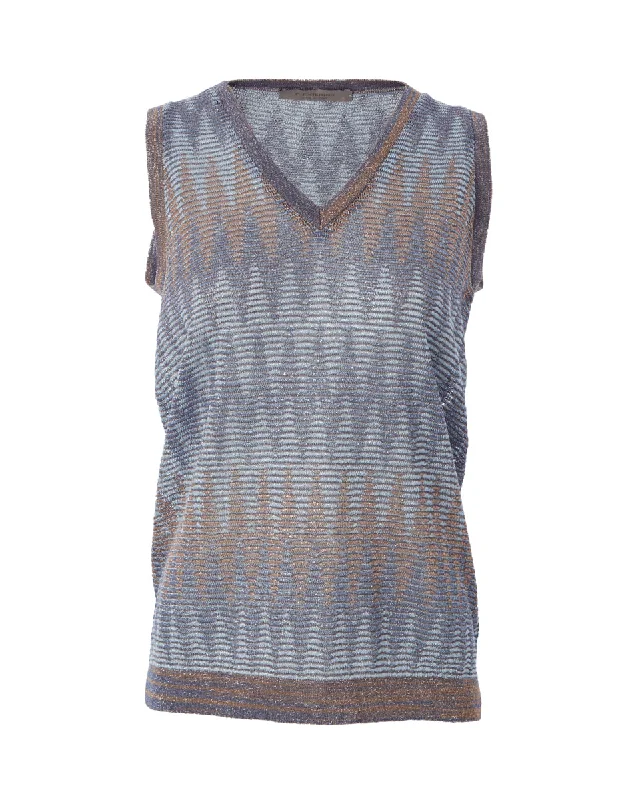 Long V Neck Tank tie dye tank