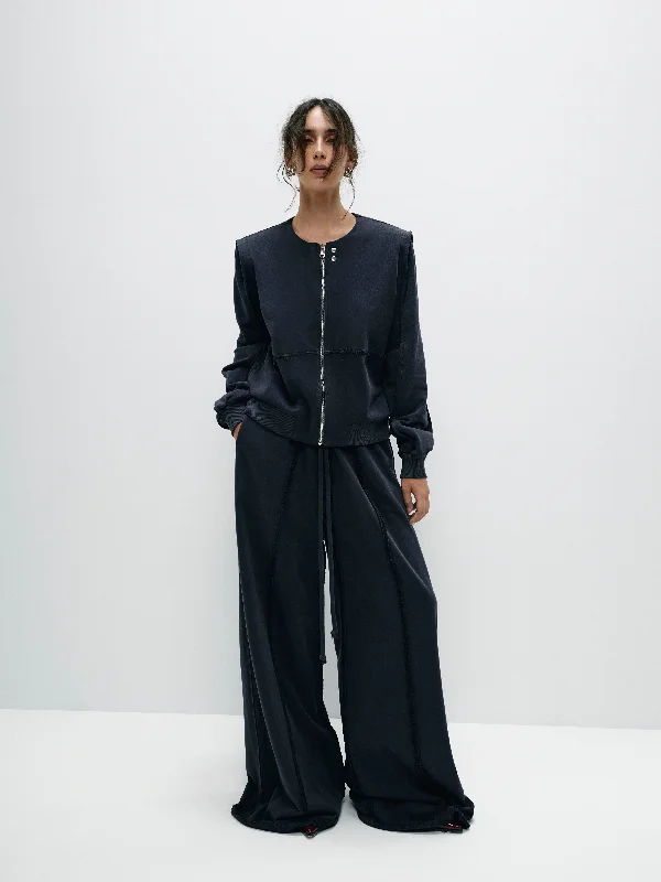 Grand intentions pants Elegant Wool Trousers