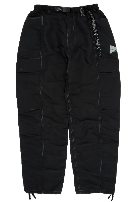 Gramicci x And Wander Women's Ripstop Voyager Pant - BLACK Cozy Fitted Pants