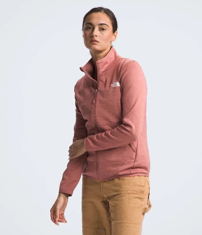 Canyonlands Full Zip Jacket Women's Ribbed Jacket Pleated Jacket Ruffled Jacket