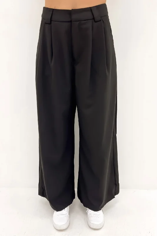 Riya Pant Black Trendy Palazzo Pants