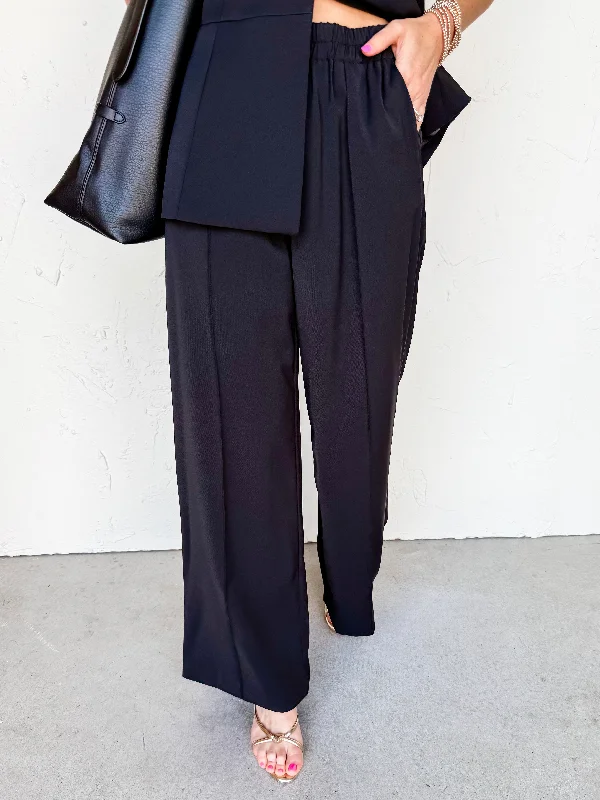 Briar Pants-Black Comfortable Maternity Pants