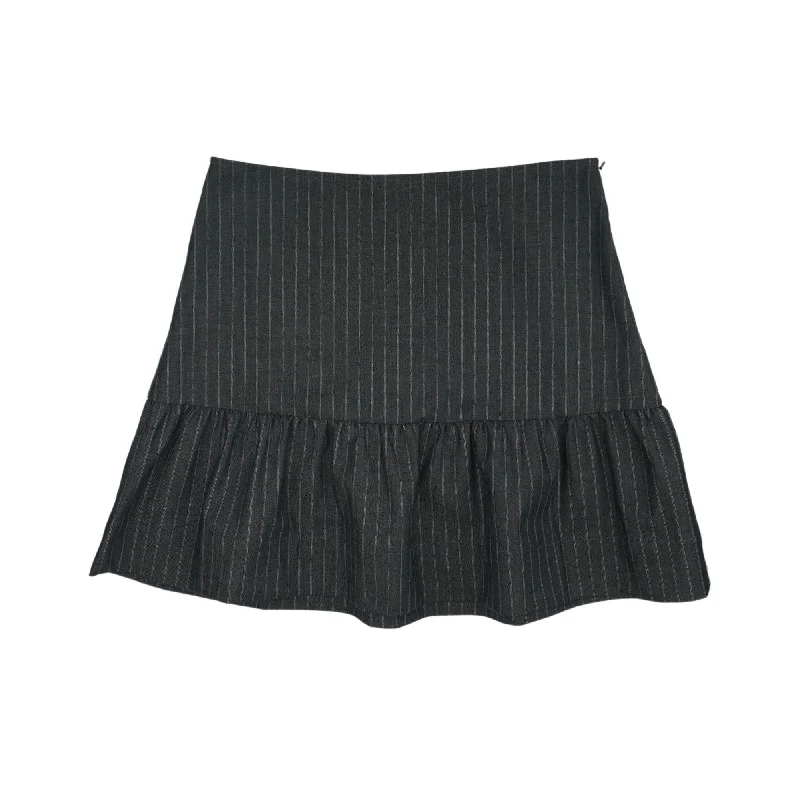 Ganni Mini Skirt - Women's 8 silk skirt luxurious