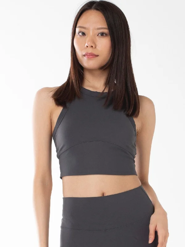 [Set-up possible]Sherry Lycra Crop Tank summer tank top