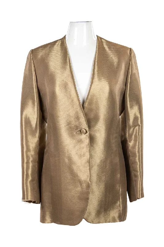 Vintage 1980s Laura Biagiotti Jacket Print Jacket Jacquard Jacket Patchwork Jacket