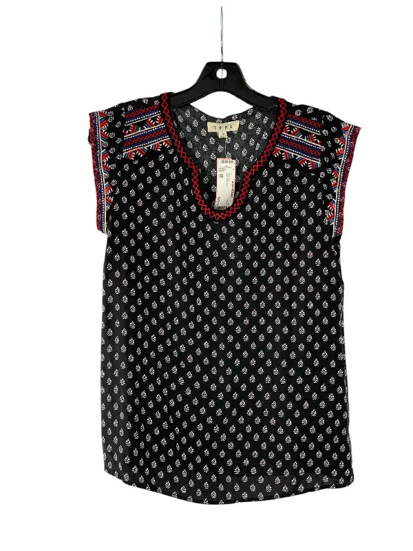 THML Size XS Black Multi Print Tank Top soft tank top