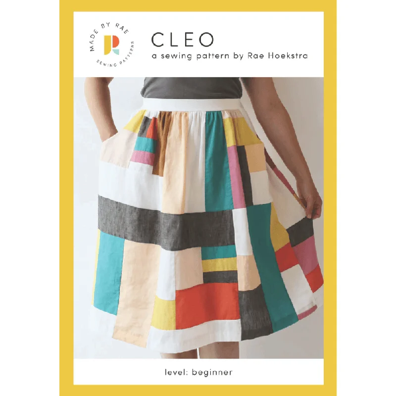 Made by Rae Cleo Skirt Sewing Pattern (printed paper pattern) seamless skirt comfort
