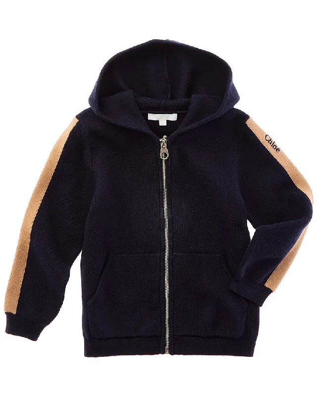 Chloé Wool-Blend Jacket Ribbed Jacket Pleated Jacket Ruffled Jacket