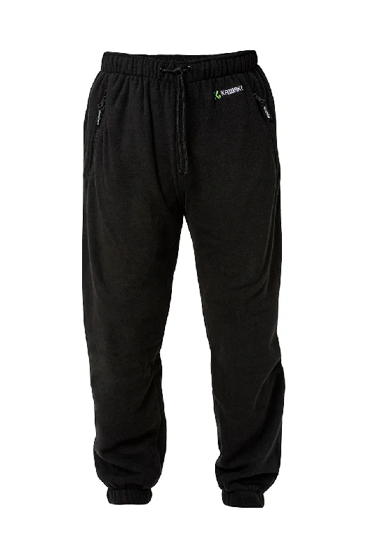 Fleece Pants Slim-Fit Khaki Pants