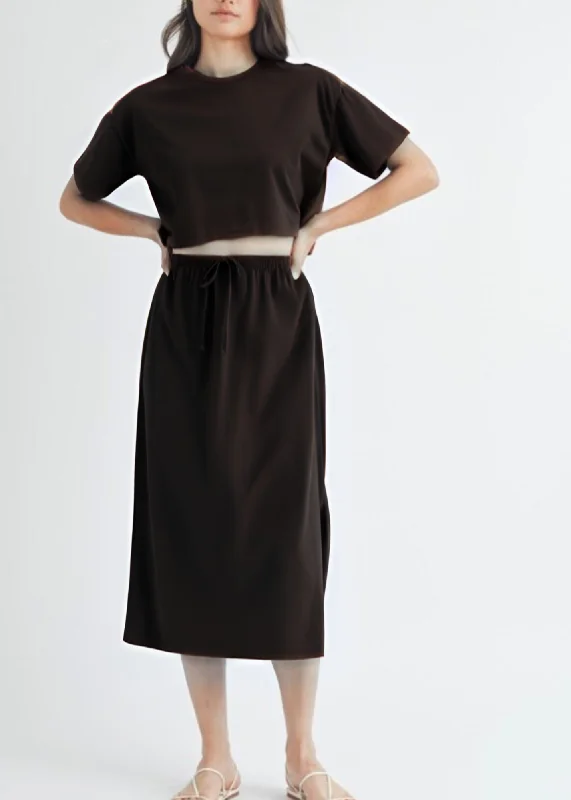 Barcelona 2 Piece Skirt Set cotton skirt soft