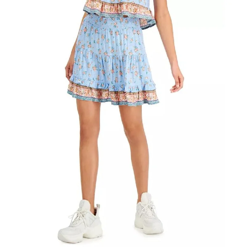 KINGSTON GREY - Floral Mini Mini Skirt tulle skirt dreamy