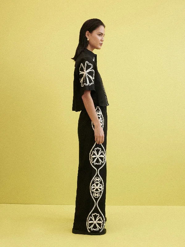 DAISY PANT Trendy Wide-Leg Pants