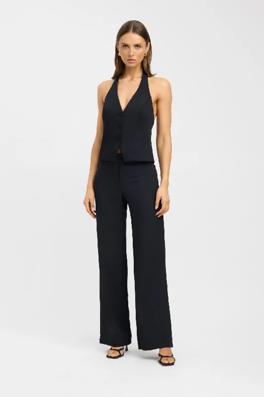 Ariel Low Rise Pant Relaxed Linen Pants