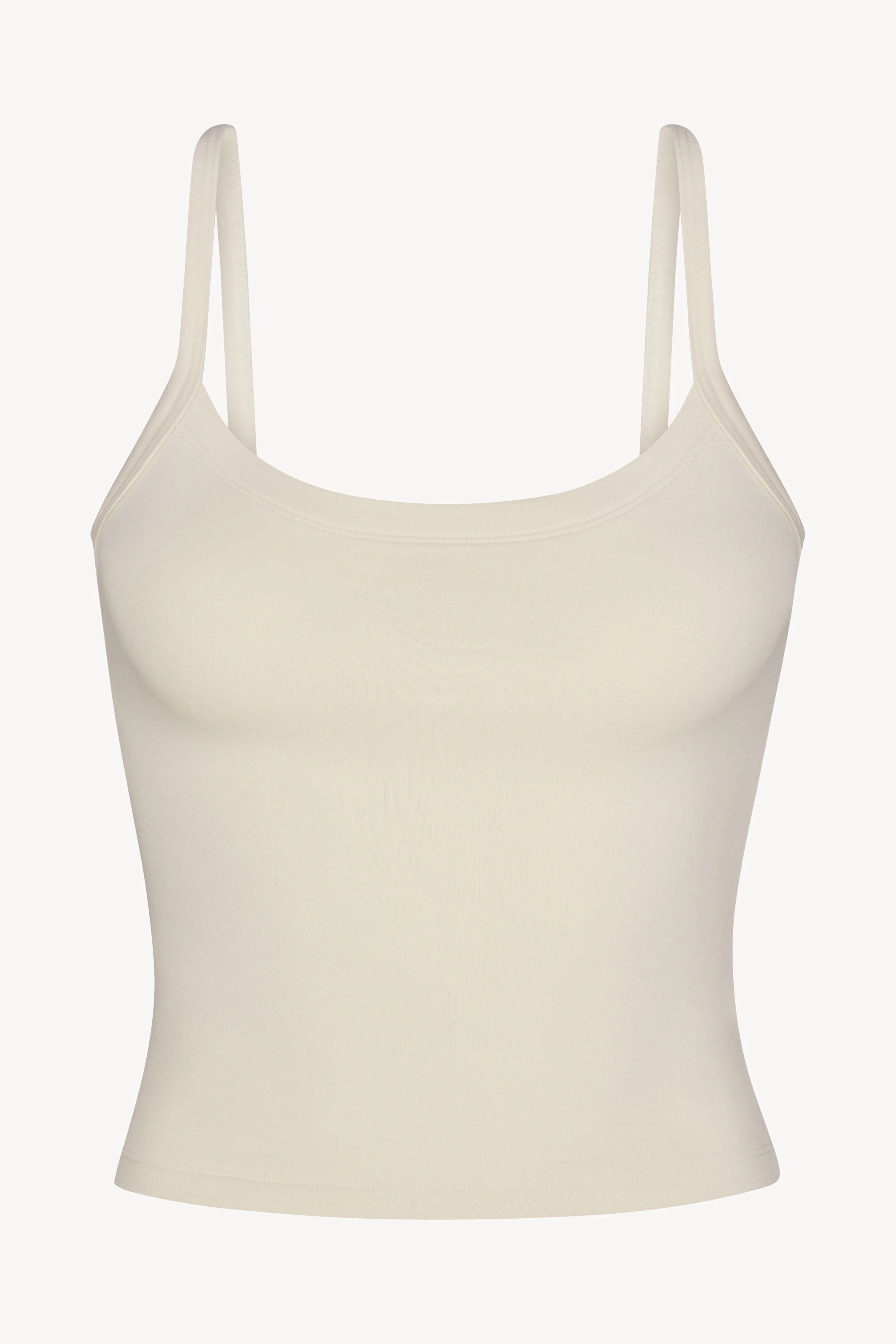 90'S Tank - Cream silver tank top