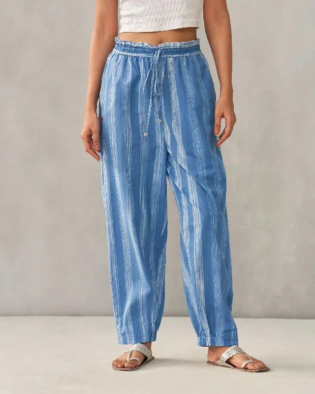 Maroc Pants - Blue Chic Capri Pants