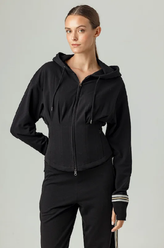 Keiko Jacket Black - Sundays Striped Jacket Polka Dot Jacket Floral Jacket
