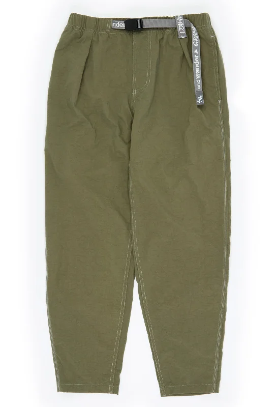 Gramicci x And Wander Women's Nylon Climbing Pant - KHAKI Formal Linen Trousers