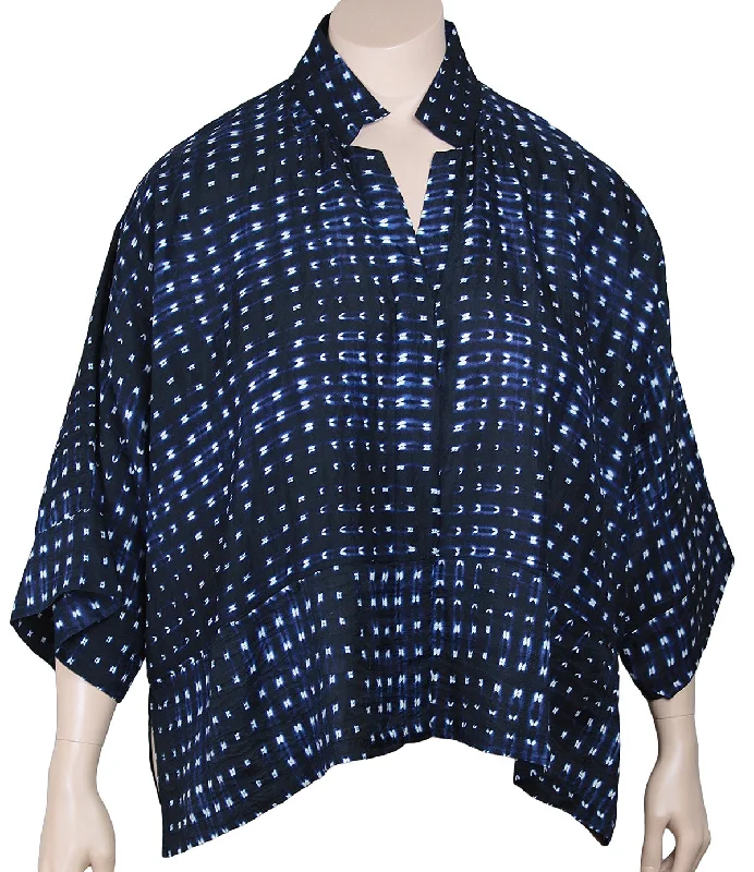 Dressori Arashi Shibori Jacket Bomber Jacket Anorak Windbreaker