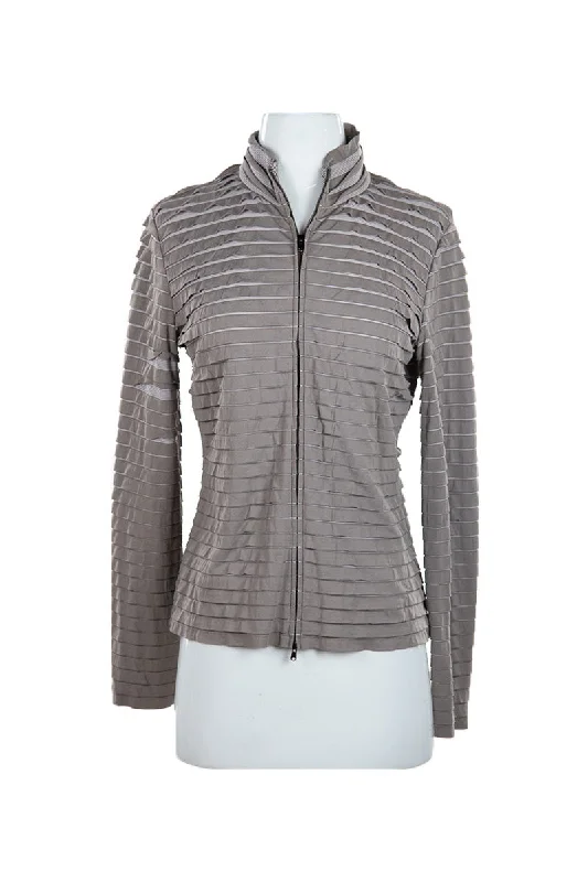St. John Track Jacket Print Jacket Jacquard Jacket Embroidered Jacket