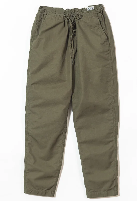 orSlow New Yorker Pants - Army Cozy Fitted Pants
