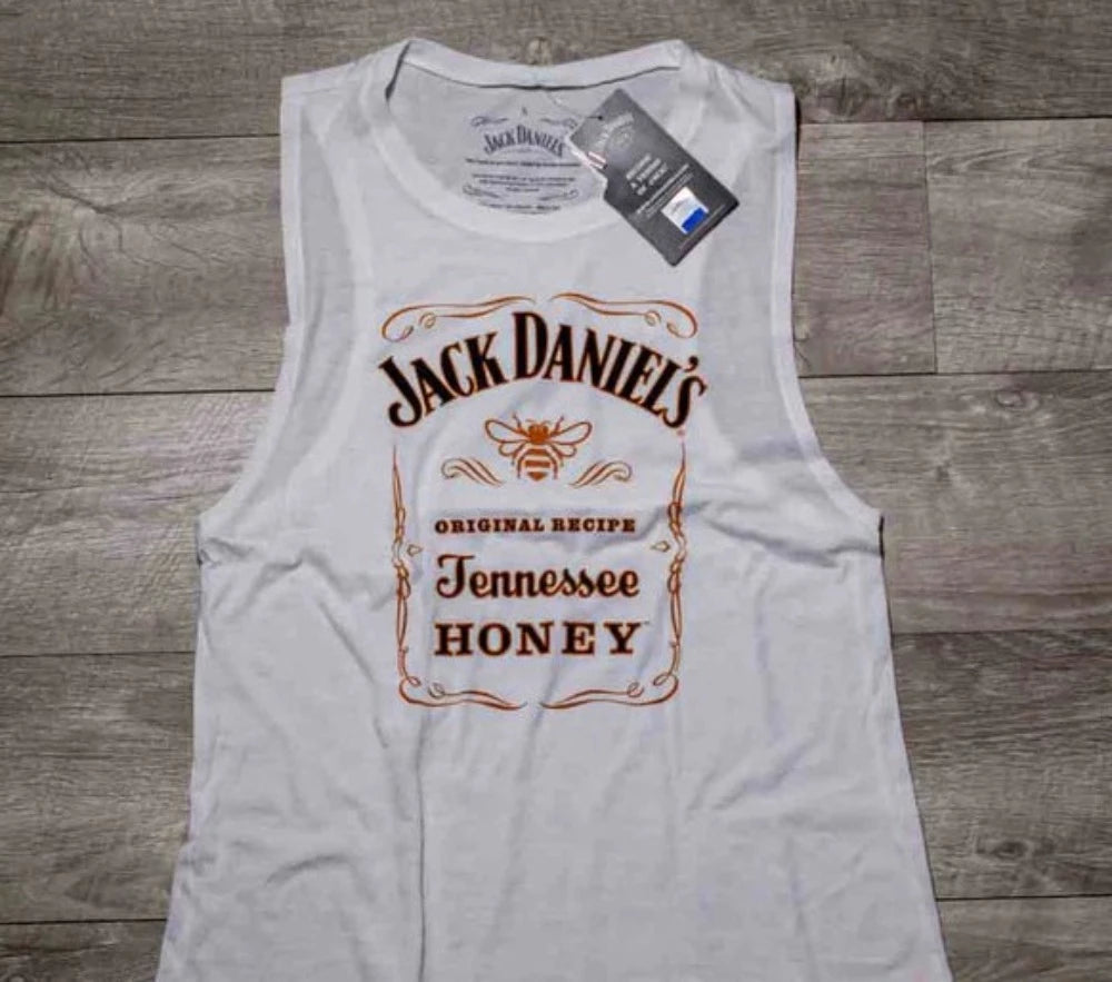 Jack Daniels Tennessee Honey Women's Tank Top metallic tank top