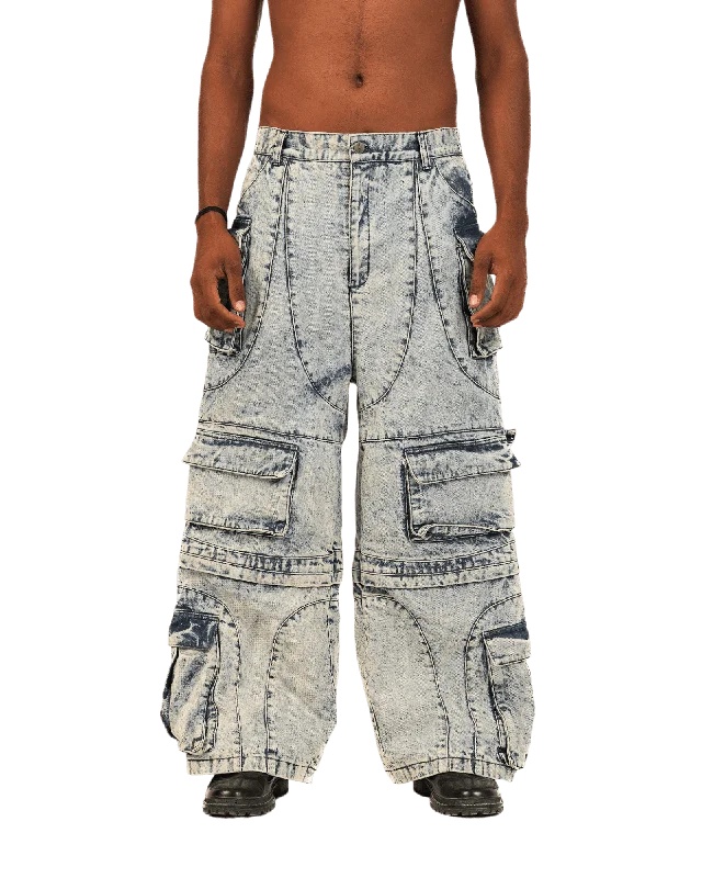 "FRONTIER" CARGO PANTS Casual Wide Pants